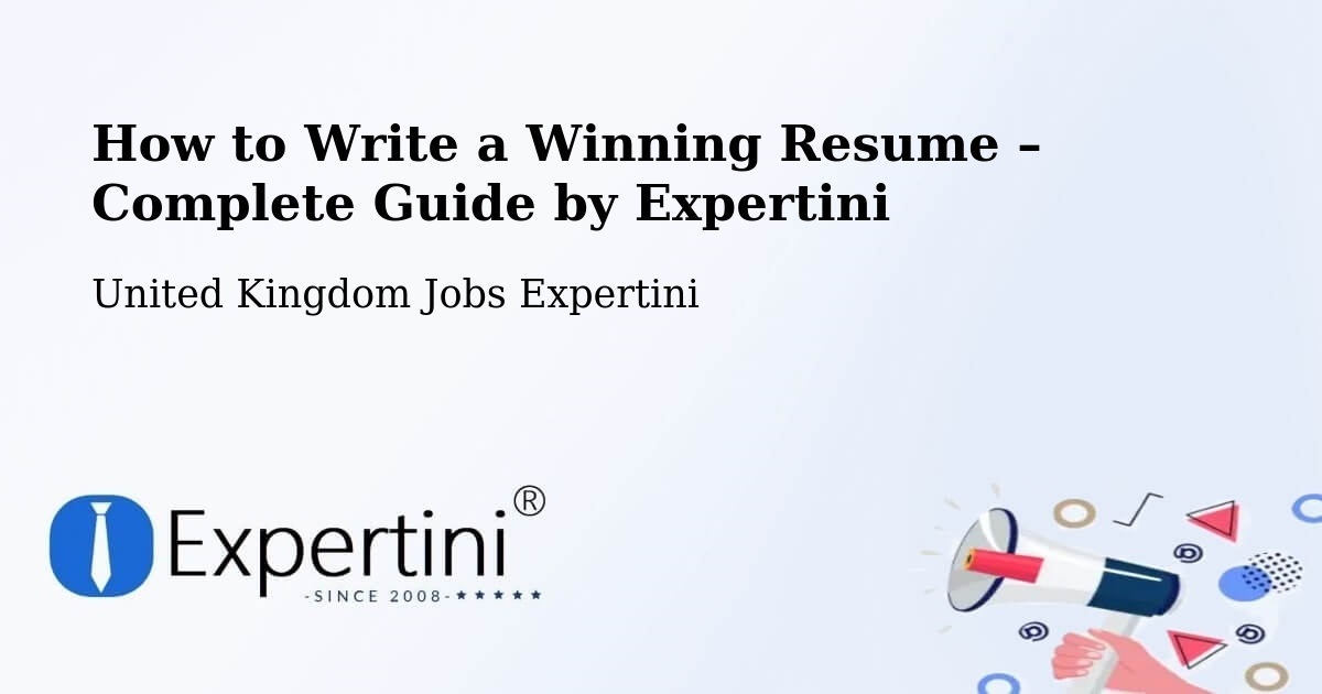 Resume Writing Guide for Job Seekers – Alford - Alford, United Kingdom Jobs Expertini
